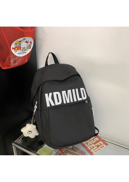 Okul Çantası Kız 2023 Yeni Ortaokul Öğrencileri Lise Öğrencileri Büyük Kapasiteli Hafif Sırt Çantası Basit Yük Azaltıcı Sırt Çantası (Yurt Dışından) modelleri