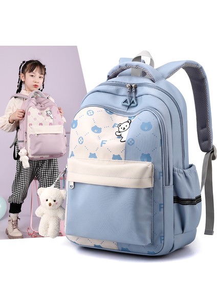 Yeni Öğrenci Okul Çantası Büyük Kapasiteli Ortaokul ve Lise Öğrencisi Sırt Çantası Küçük Taze Sırt Çantası Kız (Yurt Dışından) fiyatları