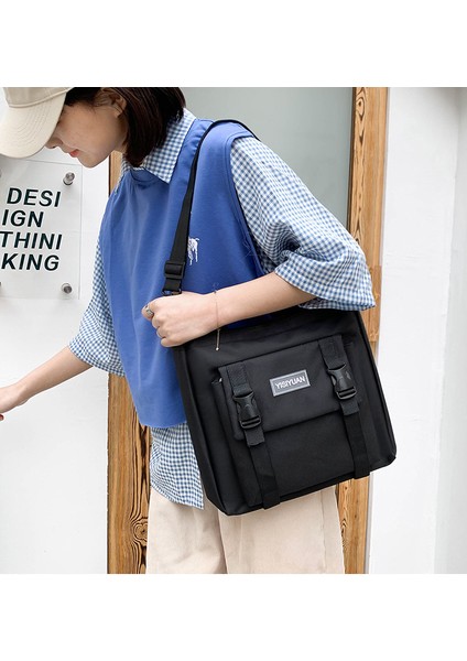 Yeni Kanvas Sırt Çantası Kadın Kore Versiyonu Büyük Kapasiteli Beş Parçalı Set Ortaokul Öğrenci Sırt Çantası Üniversite Öğrenci Çantası (Yurt Dışından) indirimleri