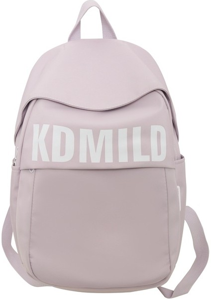 Okul Çantası Kız 2023 Yeni Ortaokul Öğrencileri Lise Öğrencileri Büyük Kapasiteli Hafif Sırt Çantası Basit Yük Azaltıcı Sırt Çantası (Yurt Dışından)