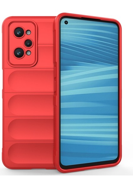 Realme Gt2 5g Kılıf Mat Parmak Izi Yapmaz Elden Kaydırmaz Içi Kadife Kamera Korumalı Silikon