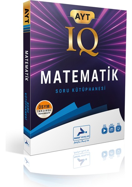IQ AYT Matematik - AYT Edebiyat - TYT Paragraf Soru Kütüpha