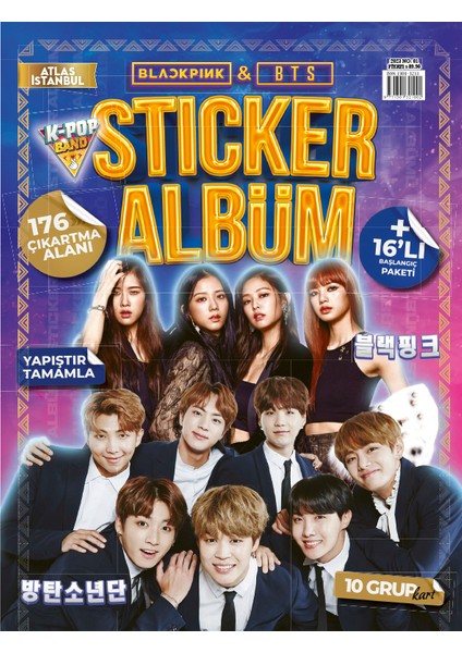 Kore Pop Bts & Blackpink Sticker Albüm