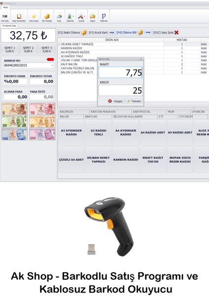 Barkod Satış Sistemi & Market Programı