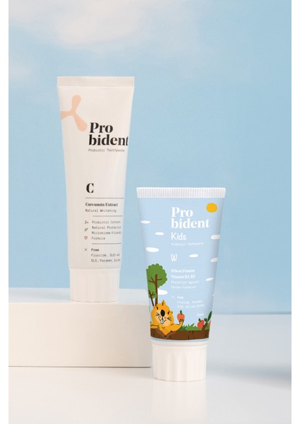 Aktif Probiyotikli Zerdeçal Özüt İlaveli Doğal Şeftali Aromalı Kids Tanışma Paketi