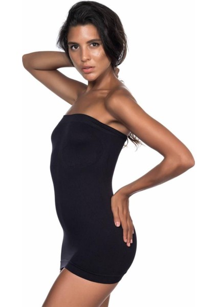 Siyah Soft Straplez Atlet modelleri