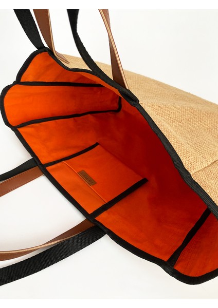 Kadın Büyük Boy Plaj Ve Alışveriş Shopper Tote Omuz Çantası