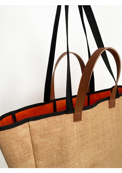 Kadın Büyük Boy Plaj Ve Alışveriş Shopper Tote Omuz Çantası