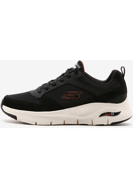 Arch Fit - Servitica Erkek Siyah Spor Ayakkabı 232101TK Blk