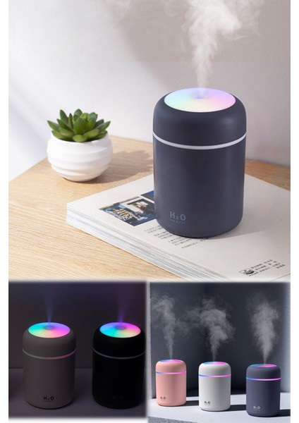 ELECTROPAD Ultrasonik Hava Nemlendirici Ortam Nemlendirici Işıklı Hava Nemlendirici Buharlı Nemlendirici Buhar Makinesi ve Aroma Difüzörü H2O Nemlendirici Oda Nemlendirici Hava Temizleyici