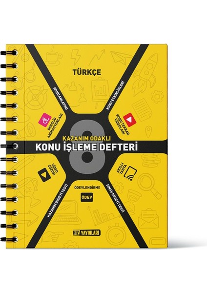 8. Sınıf Türkçe Etkinlik Defteri