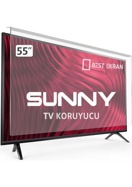 Sunny SN55UAL253 Tv Ekran Koruyucu - Sunny 55" Inç 140 Ekran Koruyucu SN55UAL253-0276