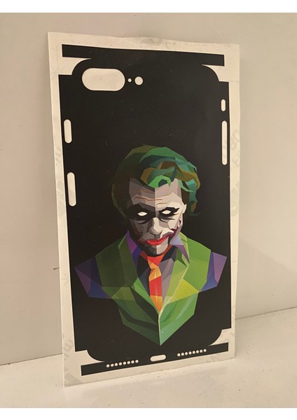 Apple Iphone 8 Plus Arka ve Yan Koruma Jelatin Sticker Kaplama Film - Joker