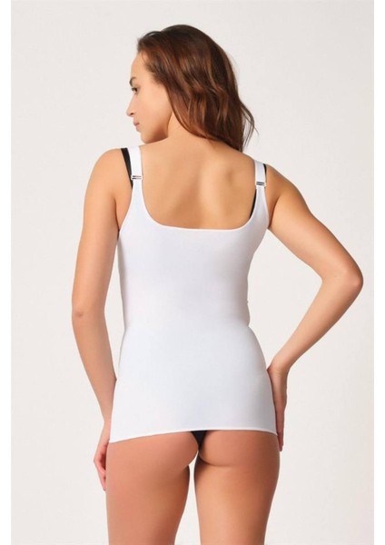 Beyaz Göğsü Açık Agraflı Karyoka Destekli Atlet Lazer Korse fiyatları