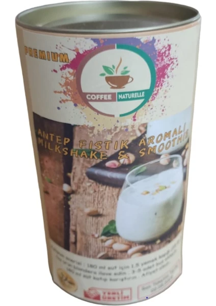 Coffee Naturelle Antep Fıstık Aromalı Milkshake Smotie 500 gr