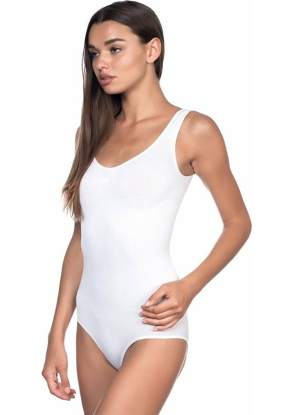 Beyaz Soft Kalın Askılı Çıtçıtlı Body fiyatları
