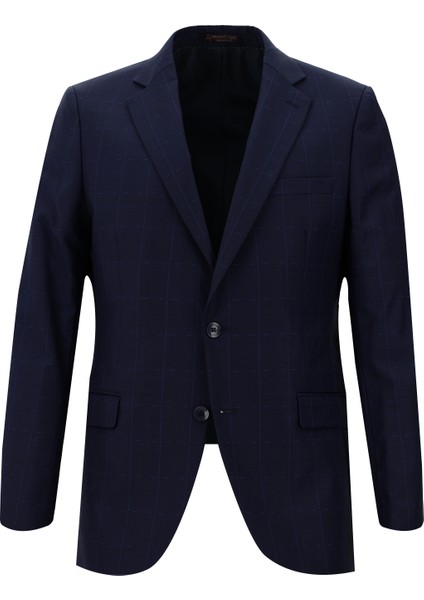 Yünlü Klasik Kareli Takım Elbise fiyatları