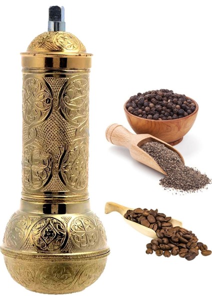 Öğütücü Değirmen Tombul Büyük Boy Gold Renk