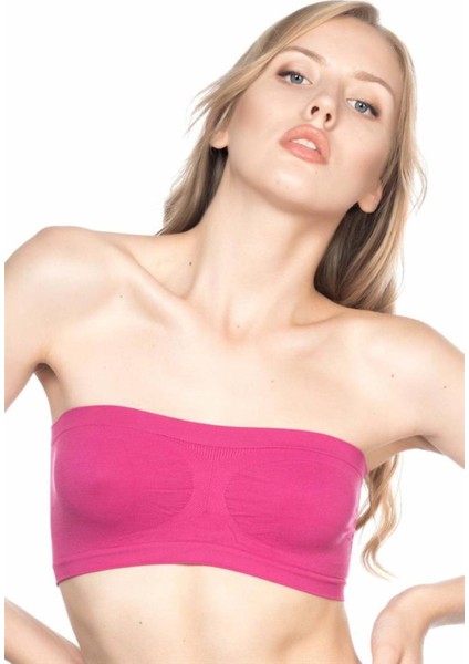 Mürdüm Soft Straplez Büstiyer