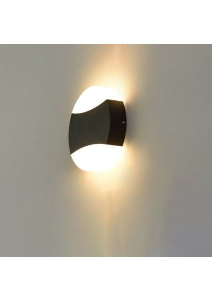 18 Watt Gün Işığı Ledli Bahçe, Balkon, Teras, Kamelya, Veranda, Banyo, Duvar Apliği, LED Armatür