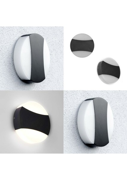 18 Watt Gün Işığı Ledli Bahçe, Balkon, Teras, Kamelya, Veranda, Banyo, Duvar Apliği, LED Armatür fiyatları