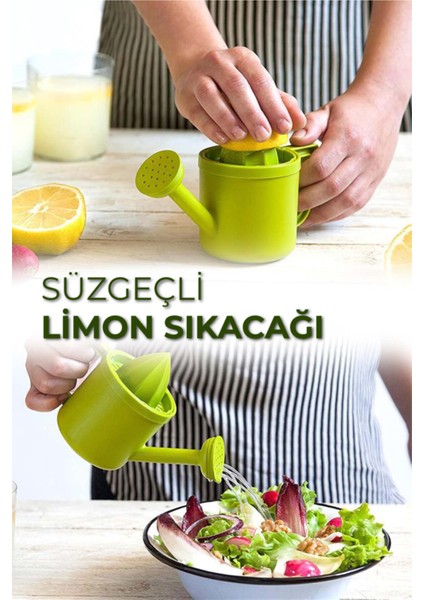 Ibrik Tasarımlı Süzgeçli Limon Sıkacağı