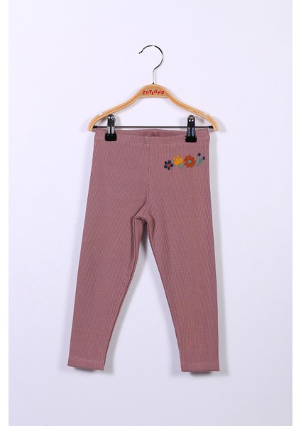 Kız Çocuk Nakışlı Kaşkorse Pantolon modelleri