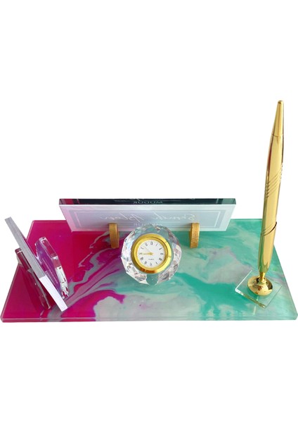 Kişiye Özel Uv Baskılı Kristal Masa Isi mliği fiyatları