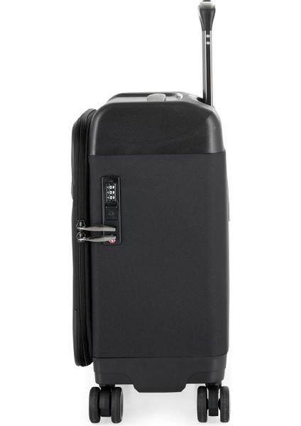 Macbook Air - Macbook Pro 13&13.3 Inç Uyumlu Laptop Bölmeli Kabin Boy Pilot Hibrit Valiz Siyah 71446 modelleri