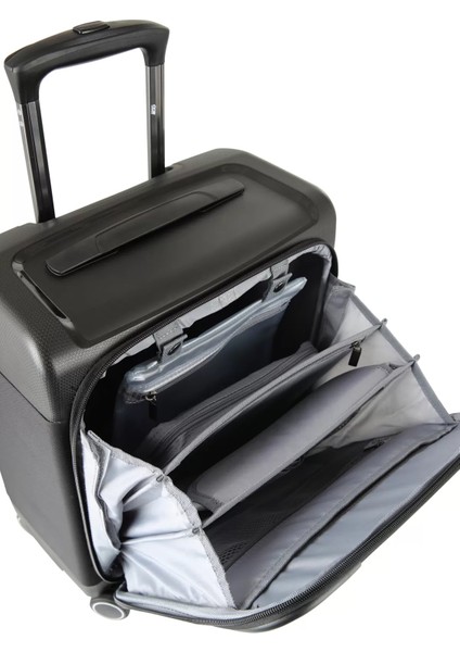 Macbook Air - Macbook Pro 13&13.3 Inç Uyumlu Laptop Bölmeli Kabin Boy Pilot Hibrit Valiz Siyah 71446 indirimleri