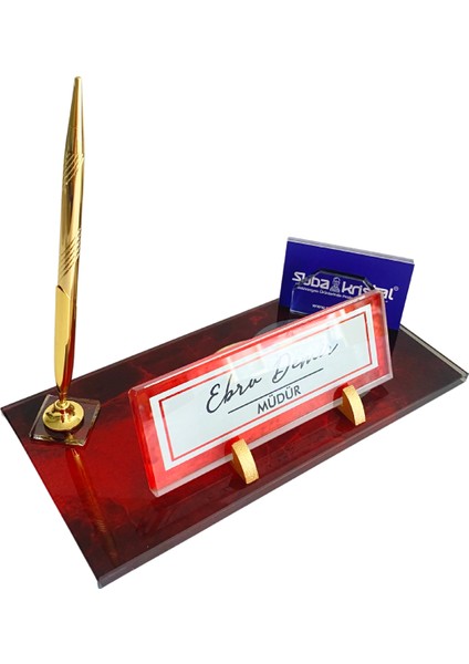 Kişiye Özel Uv Baskılı Kristal Masa Isi mliği fiyatları