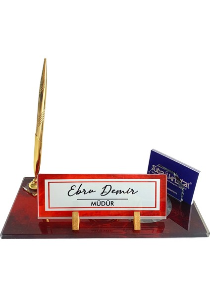 Kişiye Özel Uv Baskılı Kristal Masa Isi mliği modelleri