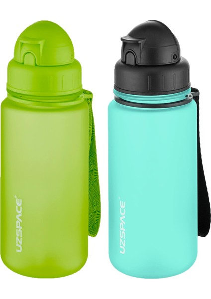 2'li Pipetli Tritan Matara Seti 400 ml Fiftyfifty