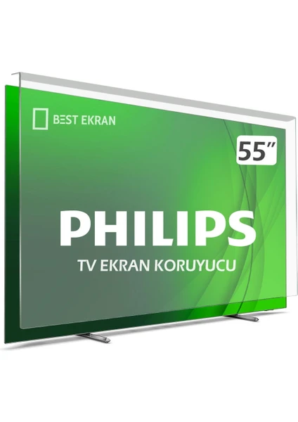 Best Ekran Philips 55PUS8508 Tv Ekran Koruyucu - Philips 55" Inç 139 cm Ekran Koruyucu