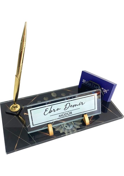 Kişiye Özel Uv Baskılı Kristal Masa Isi mliği modelleri