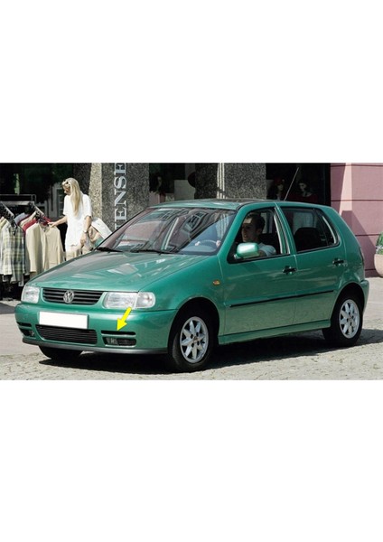 Vw Polo Hb 1994-1999 Ön Tampon Sol Sis Farı Üstü Çıtası 6N0853665A