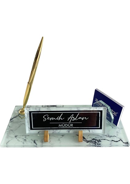 Kişiye Özel Uv Baskılı Kristal Masa Isi mliği fiyatları