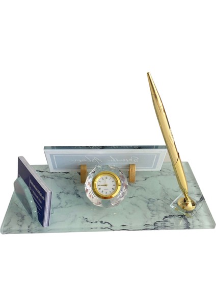 Kişiye Özel Uv Baskılı Kristal Masa Isi mliği modelleri