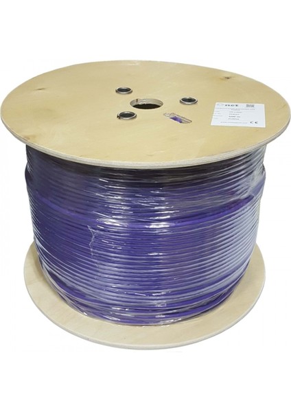 U/utp Lszh 4 Pr 23AWG Cat6 Full Bakır 500M (Mavi)