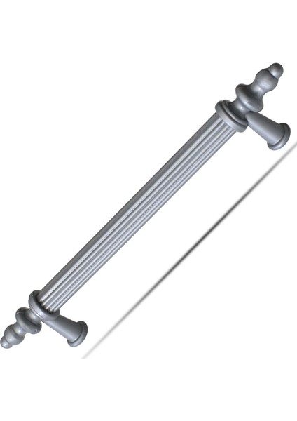 Polavit Mobilya Çekmece Mutfak Dolap Dolabı Kulpu Kulbu 128 mm Gri Sert Plastik Kulpları (5 ADET) fiyatları