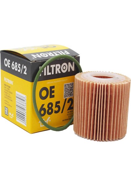 Toyota Yaris 1.33 Yağ Filtresi 2009-2011 Filtron