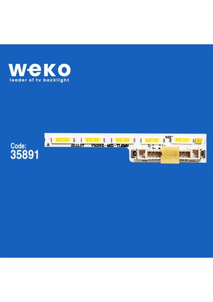 WKSET-6171 35891X1 V500H1-ME1-TLEM9 1 Adet LED Bar