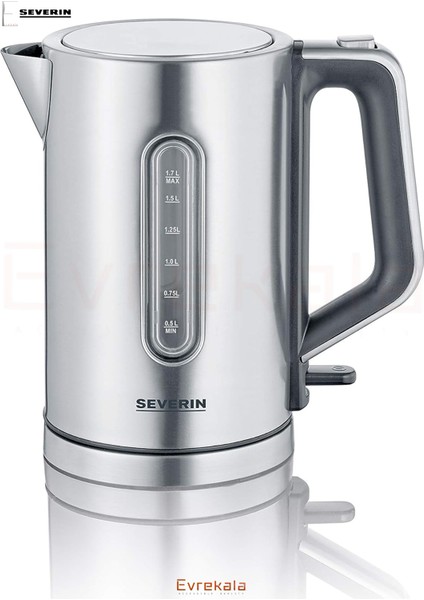 Evrekala Shop Çelik Kettle Severin 1.7lt 2400W Su Isıtıcı