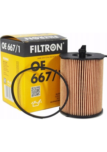 Peugeot 407 1.6 Hdı Dizel Yağ Filtresi 2005-2011 Filtron