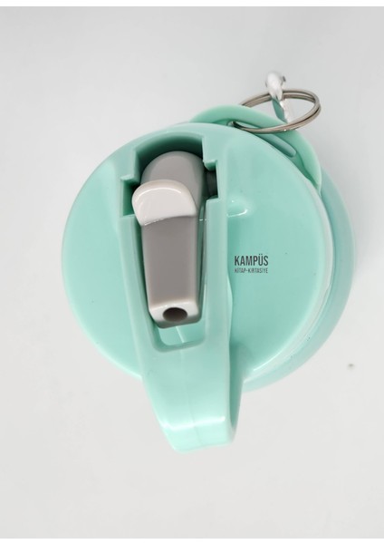 Soft Turkuaz Renk 830 ml Pipetsiz Çelik Matara