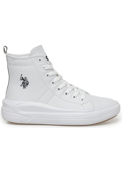 U.s. Polo Assn. Clementıne Pu 3pr Beyaz Kadın High Sneaker