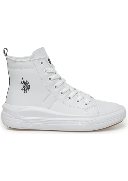 U.S. Polo Assn. Clementıne Pu 3pr Beyaz Kadın High Sneaker