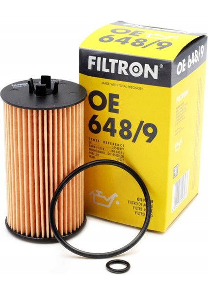 Opel Insignia B 1.6 Cdtı Dizel Yağ Filtresi 2017-2020 Filtron OE648/9