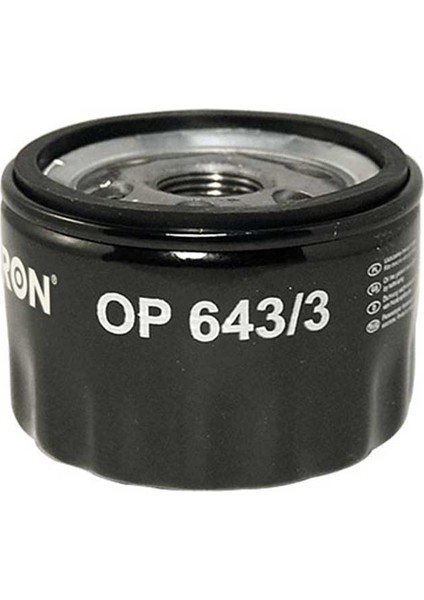 Nissan Qashqai 1.5 Dcı Dizel Yağ Filtresi 2009-2013 Filtron