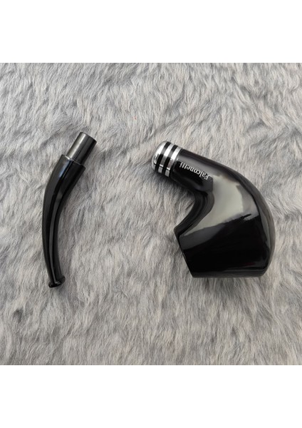 Siyah Parlak Sandalwood Bilezikli Ahşap Pipo Seti RC99-TAKIM modelleri